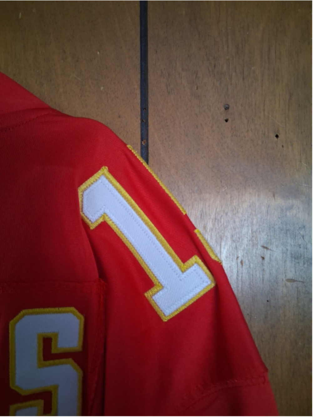 Mystery Sports Card With Patrick Mahomes Red Kansas City Chiefs XXL Jersey - Picture 4 of 10